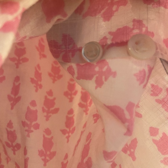 J. Crew Pink Thistle Popover size:8 - Picture 8 of 10